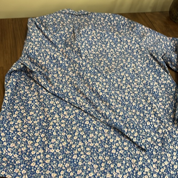 J Crew Men Size XLarge Secret Wash 100s 2-Ply Yarns Button Down Blue Classic - Picture 5 of 7